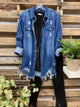 "Soulish Distressed Denim" Jacket