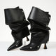 "Soulish Walk it Out Pleats" Ankle Boots